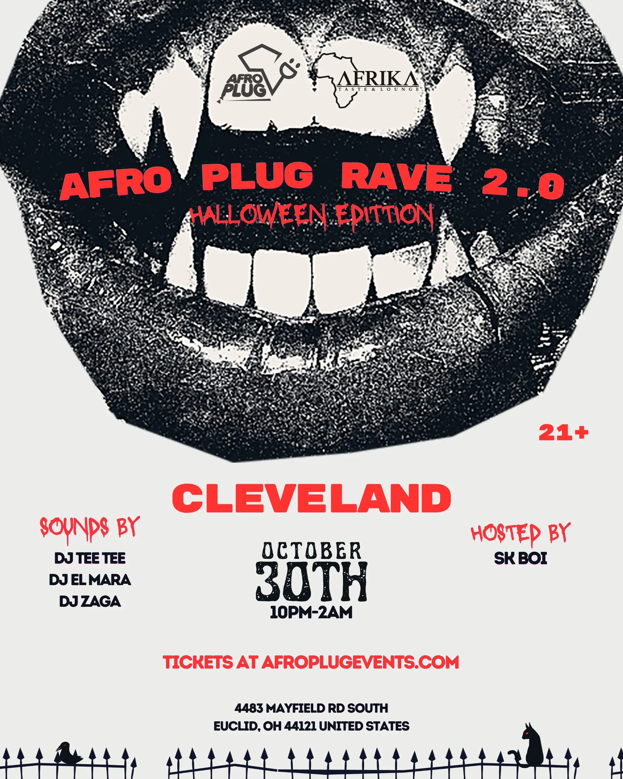 AFRO PLUG RAVE 2.0 - Cleveland